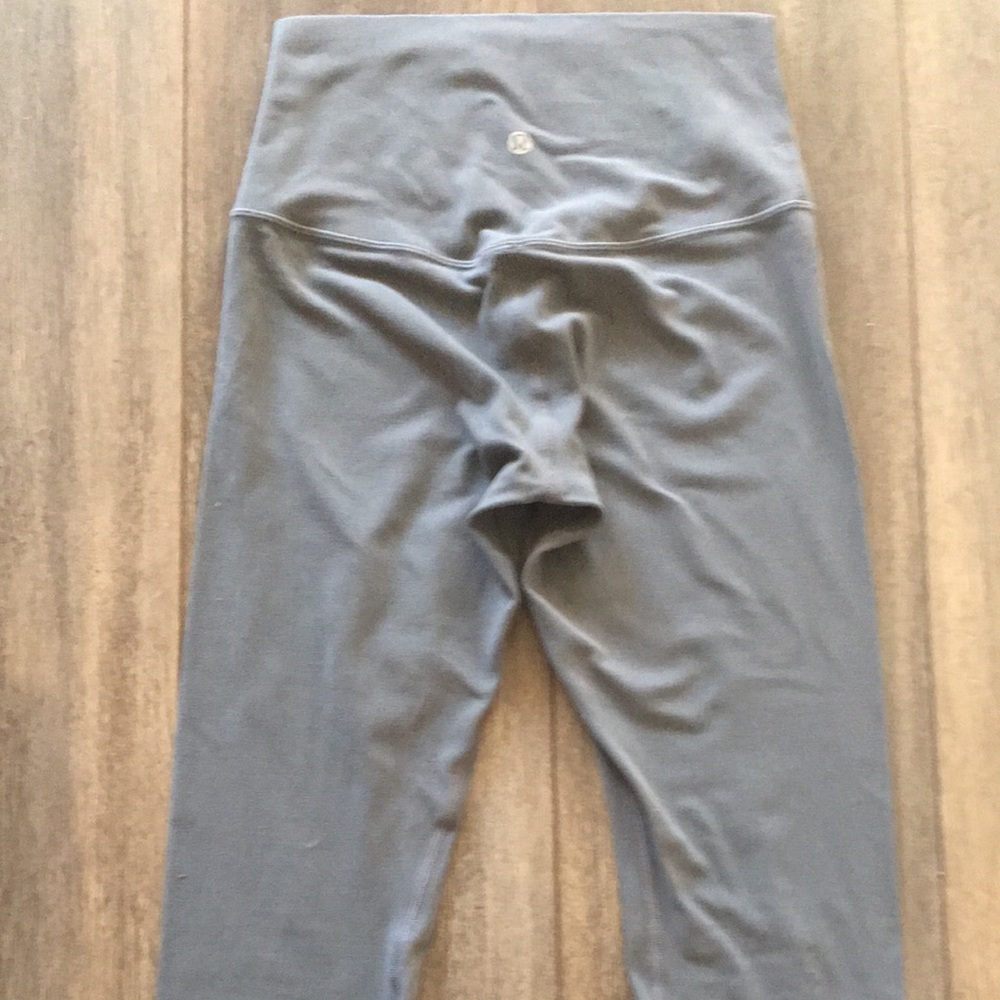Lululemon Align Size 4 Leggings 25” hemmed to 24”